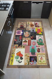 Conceptum Alfombra Multicolor 60 x 100 cm